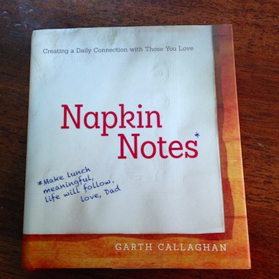 napkin notes book